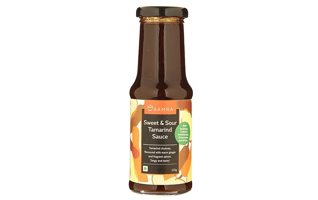 Aamra Sweet & Sour Tamarind Sauce   Glass Bottle  225 grams